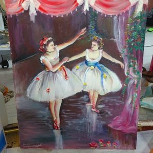 Painting of ballet dancers
